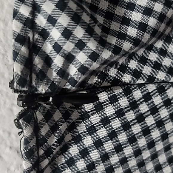 DOLLED UP Sz3 CASUAL GINGHAM PICNIC PRINT COTTAGECORE Y2K GOTH TIERED MIDI SKIRT - Picture 9 of 12